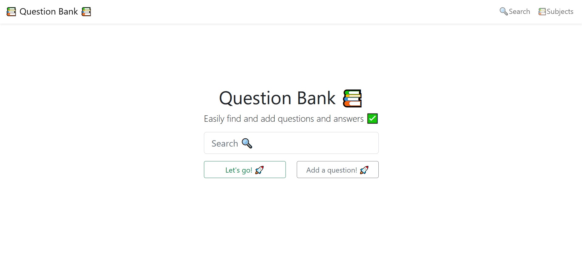 Question Bank